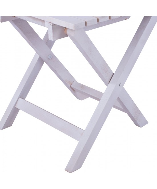 ΣΚΑΜΠΩ-ΤΡΑΠΕΖΑΚΙ ΒΟΗΘ/ΚΟ ΛΕΥΚΟ 402 KOLI ΠΤΥΣ/ΝΟ HM288.03 40x40x44 εκ