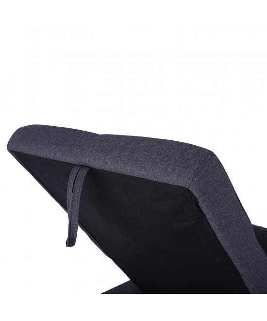 ΚΑΝΑΠΕΣ ΓΩΝΙΑ ΚΡΕΒΑΤΙ WAYNE 224x147x85Υεκ. HM3028.11 ΓΚΡΙ ΥΦΑΣΜΑ