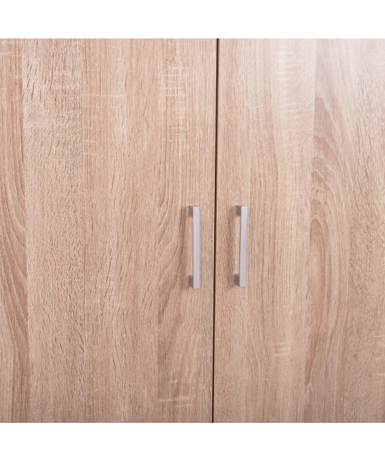 ΠΑΠΟΥΤΣΟΘΗΚΗ ΞΥΛΙΝΗ DAYANNA ΜΕ 6 ΡΑΦΙΑ 60X43X180.5εκ. SONAMA HM2379.02