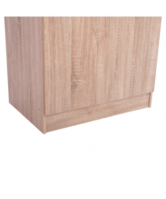 ΠΑΠΟΥΤΣΟΘΗΚΗ ΞΥΛΙΝΗ DAYANNA ΜΕ 6 ΡΑΦΙΑ 60X43X180.5εκ. SONAMA HM2379.02