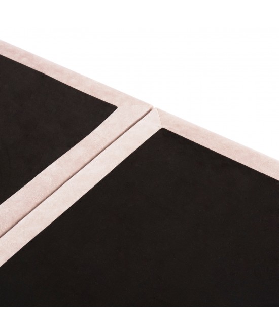 ΚΡΕΒΑΤΙ MALENA HM638.22 ΜΠΕΖ ΥΦΑΣΜΑ Τ. NUBUCK ΓΙΑ ΣΤΡΩΜΑ 150x200εκ.