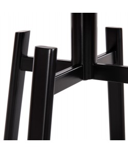 ΣΕΤ 2ΤΜΧ ΤΡΑΠΕΖΙΑ ΣΑΛΟΝΙΟΥ NORTON HM21088 MDF-ΜΕΤΑΛΛΟ Φ80εκ & Φ45εκ