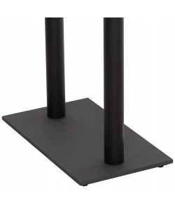 ΒΑΣΗ ΤΡΑΠΕΖΙΟΥ ΜΠΑΡ HM480.01 ΔΥΟ ΠΟΔΙΑ-ΜΕΤΑΛΛΙΚΗ ΣΕ ΜΑΥΡΟ ΧΡΩΜΑ 80x40x108Υεκ ΒΑΣΗ ΤΡΑΠΕΖΙΟΥ ΜΠΑΡ HM480.01 ΔΥΟ ΠΟΔΙΑ-ΜΕΤΑΛΛΙΚΗ ΣΕ ΜΑΥΡΟ ΧΡΩΜΑ 80x40x108Υεκ