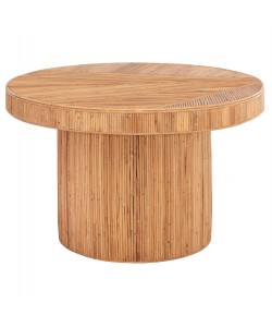 ΤΡΑΠΕΖΙ ΤΡΑΠΕΖΑΡΙΑΣ GATSBY HM9884 ΦΥΣΙΚΟ RATTAN ΣΕ ΦΥΣΙΚΟ ΧΡΩΜΑ Φ120x76Υεκ.