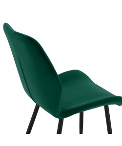 ΚΑΡΕΚΛΑ KLAY ΜΕ ΚΥΠΑΡΙΣΣΙ ΒΕΛΟΥΔΟ & ΜΑΥΡΟ ΜΕΤΑΛΛΙΚΟ ΣΚΕΛΕΤΟ HM8730.03 49X62,5X87 εκ.