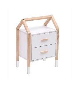 ΚΟΜΟΔΙΝΟ ΠΑΙΔΙΚΟ PEPE HM2489.03 ΛΕΥΚΗ ΜΕΛΑΜΙΝΗ-ΠΕΥΚΟ ΣΕ ΦΥΣΙΚΟ 46x30x67Υεκ.