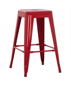 ΣΚΑΜΠΟ ΜΕΣΑΙΟΥ ΥΨΟΥΣ ΜΕΤΑΛΛΙΚΟ MELITA-PRO HM8573.44 ΚΟΚΚΙΝΟ 43x43x67Υεκ.