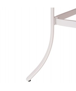 ΤΡΑΠΕΖΙ ΕΞΩΤ.ΧΩΡΟΥ TELAMO HM6288.02 ΑΛΟΥΜΙΝΙΟ ΛΕΥΚΟ & POLYWOOD 160X90Χ73.5Υεκ.