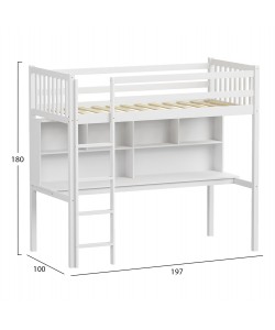 ΠΑΙΔΙΚH KOYKETA τ.MONTESSORI ΜΕ ΓΡΑΦΕΙΟ & ΒΙΒΛΙΟΘΗΚΗ LIBRO HM708.03 ΞΥΛΟ ΠΕΥΚΟΥ ΛΕΥΚΟ- 90x190εκ ΠΑΙΔΙΚH KOYKETA τ.MONTESSORI ΜΕ ΓΡΑΦΕΙΟ & ΒΙΒΛΙΟΘΗΚΗ LIBRO HM708.03 ΞΥΛΟ ΠΕΥΚΟΥ ΛΕΥΚΟ- 90x190εκ