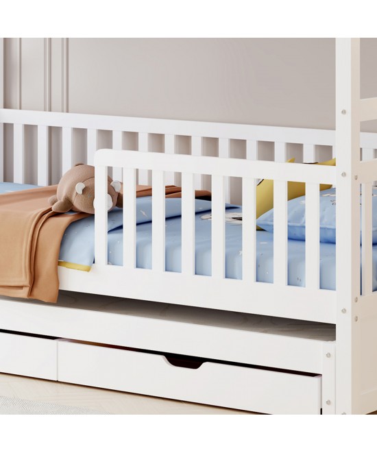 ΠΑΙΔΙΚΗ ΚΟΥΚΕΤΑ ΜΕ 3 ΚΡΕΒΑΤΙΑ & 2 ΣΥΡΤΑΡΙΑ TRIPLON HM709.03 ΞΥΛΟ ΠΕΥΚΟΥ 90x190-200εκ