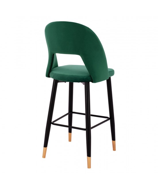 ΣΚΑΜΠΟ ΜΠΑΡ HARPER HM8526.03 ΒΕΛΟΥΔΟ ΚΥΠΑΡΙΣΣΙ ΜΕ ΜΕΤΑΛΛΙΚΟ ΣΚΕΛΕΤΟ 50x51x111Y εκ.