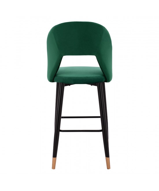 ΣΚΑΜΠΟ ΜΠΑΡ HARPER HM8526.03 ΒΕΛΟΥΔΟ ΚΥΠΑΡΙΣΣΙ ΜΕ ΜΕΤΑΛΛΙΚΟ ΣΚΕΛΕΤΟ 50x51x111Y εκ.