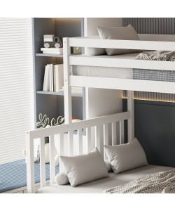 ΠΑΙΔΙΚH ΚΟΥΚΕΤΑ τ.MONTESSORI BEAMER HM711.03 ΞΥΛΟ ΠΕΥΚΟΥ ΣΕ ΛΕΥΚΟ-ΣΤΡΩΜΑΤΑ 90-140x190εκ