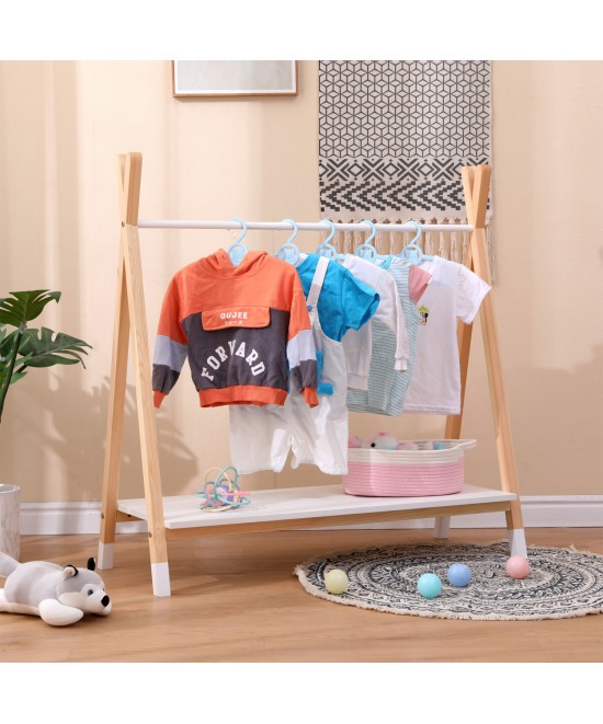 ΚΡΕΜΑΣΤΡΑ ΠΑΙΔΙΚH ΜΕ ΡΑΦΙ PASCHAL HM2490.03 ΜΕΛΑΜΙΝΗ-ΞΥΛΟ ΠΕΥΚΟΥ 100x40x100Υεκ