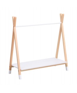 ΚΡΕΜΑΣΤΡΑ ΠΑΙΔΙΚH ΜΕ ΡΑΦΙ PASCHAL HM2490.03 ΜΕΛΑΜΙΝΗ-ΞΥΛΟ ΠΕΥΚΟΥ 100x40x100Υεκ