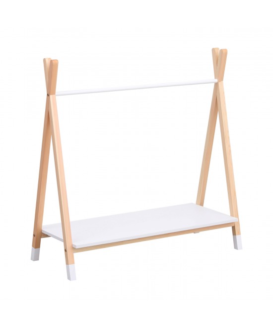 ΚΡΕΜΑΣΤΡΑ ΠΑΙΔΙΚH ΜΕ ΡΑΦΙ PASCHAL HM2490.03 ΜΕΛΑΜΙΝΗ-ΞΥΛΟ ΠΕΥΚΟΥ 100x40x100Υεκ