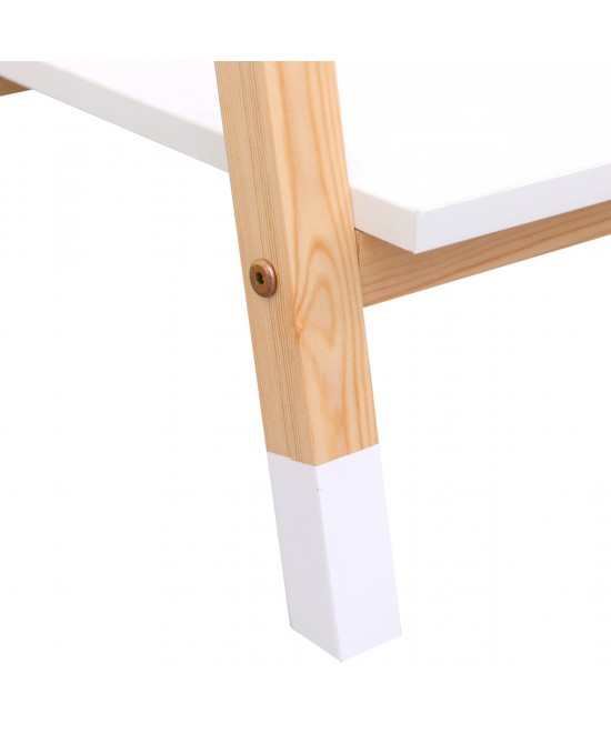 ΚΡΕΜΑΣΤΡΑ ΠΑΙΔΙΚH ΜΕ ΡΑΦΙ PASCHAL HM2490.03 ΜΕΛΑΜΙΝΗ-ΞΥΛΟ ΠΕΥΚΟΥ 100x40x100Υεκ