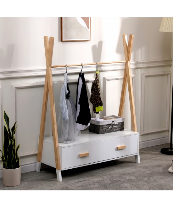 ΚΡΕΜΑΣΤΡΑ ΜΕ ΣΥΡΤΑΡΙΑ ΠΑΙΔΙΚH PASCHAL HM2491.03 ΜΕΛΑΜΙΝΗ-ΞΥΛΟ ΠΕΥΚΟΥ 80x40x130Υεκ