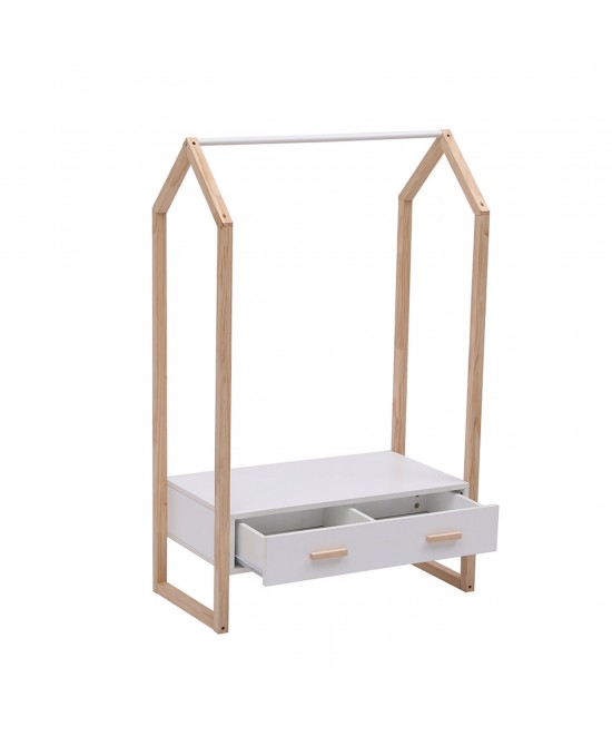 ΚΡΕΜΑΣΤΡΑ ΜΕ ΣΥΡΤΑΡΙ ΠΑΙΔΙΚH PEPE HM2492.03 ΜΕΛΑΜΙΝΗ-ΞΥΛΟ ΠΕΥΚΟΥ 80x40x125Υεκ