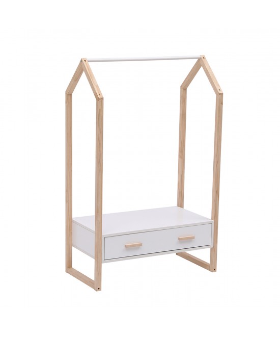 ΚΡΕΜΑΣΤΡΑ ΜΕ ΣΥΡΤΑΡΙ ΠΑΙΔΙΚH PEPE HM2492.03 ΜΕΛΑΜΙΝΗ-ΞΥΛΟ ΠΕΥΚΟΥ 80x40x125Υεκ