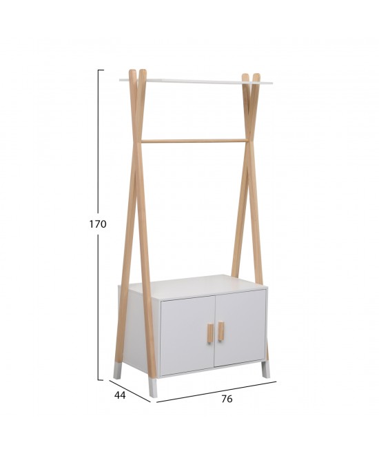ΚΡΕΜΑΣΤΡΑ ΠΑΙΔΙΚH ΜΕ ΝΤΟΥΛΑΠΙ PASCHAL HM2495.03 ΜΕΛΑΜΙΝΗ-ΞΥΛΟ ΠΕΥΚΟΥ 76x44x170Υεκ ΚΡΕΜΑΣΤΡΑ ΠΑΙΔΙΚH ΜΕ ΝΤΟΥΛΑΠΙ PASCHAL HM2495.03 ΜΕΛΑΜΙΝΗ-ΞΥΛΟ ΠΕΥΚΟΥ 76x44x170Υεκ