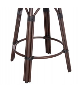 ΣΚΑΜΠΟ ΑΛΟΥΜΙΝΙΟΥ ΜΕΣ.ΥΨΟΥΣ CHINO HM6286.01 BAMBOO LOOK & TEXTILENE ΚΑΦΕ 43x43x65Υεκ ΣΚΑΜΠΟ ΑΛΟΥΜΙΝΙΟΥ ΜΕΣ.ΥΨΟΥΣ CHINO HM6286.01 BAMBOO LOOK & TEXTILENE ΚΑΦΕ 43x43x65Υεκ