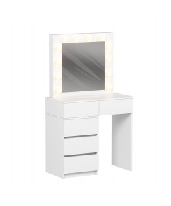 ΤΟΥΑΛΕΤΑ ΜΕ ΦΩΤΙΣΜΟ LED & ΣΥΡΤΑΡΙΑ BEYON HM2500.03 ΜΕΛΑΜΙΝΗ ΣΕ ΛΕΥΚΟ 80x40x140Υεκ.