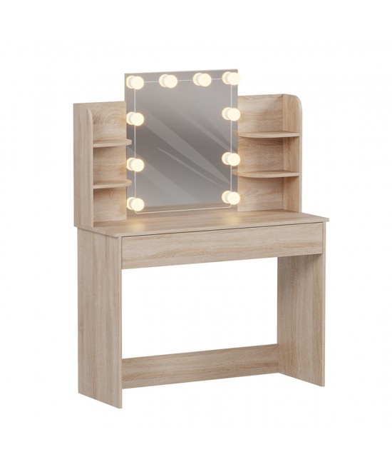 ΤΟΥΑΛΕΤΑ ΜΕ ΦΩΤΙΣΜΟ LED-ΡΑΦΙΑ-ΣΥΡΤΑΡΙΑ LAURYN HM2502.01 SONAMA 108x40x140Υεκ