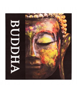ΠΙΝΑΚΑΣ ΚΑΜΒΑΣ BUDDHA HM7156.01 80X80X2.5 εκ.