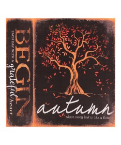 ΠΙΝΑΚΑΣ ΚΑΜΒΑΣ TREE HM7156.05 80X80X2.5 εκ.