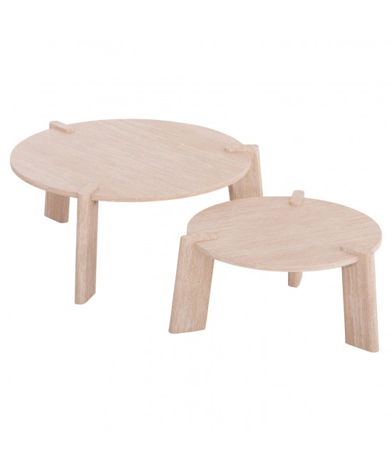 ΣΕΤ 2ΤΜΧ ΤΡΑΠΕΖΙΑ ΣΑΛΟΝΙΟΥ EQUIL HM9943.01 MDF ΜΕ ΜΕΛΑΜΙΝΗ-ΦΥΣΙΚΟ 66x66εκ + 87x87εκ ΣΕΤ 2ΤΜΧ ΤΡΑΠΕΖΙΑ ΣΑΛΟΝΙΟΥ EQUIL HM9943.01 MDF ΜΕ ΜΕΛΑΜΙΝΗ-ΦΥΣΙΚΟ 66x66εκ + 87x87εκ