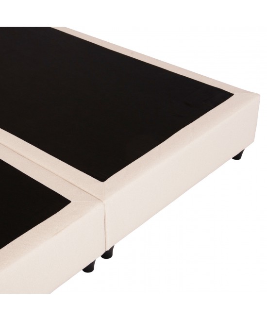 ΚΡEΒΑΤΙ ΔΙΠΛΟ LUTHER HM717 ΜΠΕΖ ΥΦΑΣΜΑ ΓΙΑ ΣΤΡΩΜΑ 160x200εκ. ΚΡEΒΑΤΙ ΔΙΠΛΟ LUTHER HM717 ΜΠΕΖ ΥΦΑΣΜΑ ΓΙΑ ΣΤΡΩΜΑ 160x200εκ.