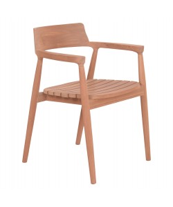 ΠΟΛΥΘΡΟΝΑ ΕΞΩΤΕΡΙΚΟΥ ΧΩΡΟΥ FREM HM18107 ΞΥΛΟ TEAK-ΦΥΣΙΚΟ ΧΡΩΜΑ 59x54.5x76Υεκ.