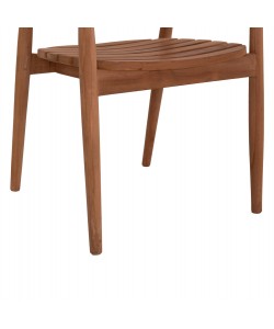 ΠΟΛΥΘΡΟΝΑ ΕΞΩΤΕΡΙΚΟΥ ΧΩΡΟΥ FREM HM18107 ΞΥΛΟ TEAK-ΦΥΣΙΚΟ ΧΡΩΜΑ 59x54.5x76Υεκ.