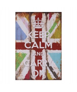 ΠΙΝΑΚΑΣ ΚΑΜΒΑΣ KEEP CALM HM7154.03 60X90X2.5 εκ.