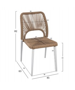 ΣΕΤ ΤΡΑΠΕΖΑΡΙΑΣ ΕΞΩΤ.ΧΩΡΟΥ 6TMX TAWNEE HM21108-ΤΡΑΠΕΖΙ-ΠΑΓΚΑΚΙ-ΠΟΛΥΘΡΟΝΕΣ & ΚΑΡΕΚΛΕΣ