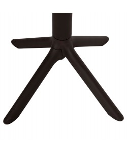 ΤΡΑΠΕΖΙ ΠΟΛΥΠΡΟΠΥΛΕΝΙΟΥ ΣΤΡΟΓΓΥΛΟ TERRIN HM6124.13 ΚΑΦΕ Φ60x75Υεκ.