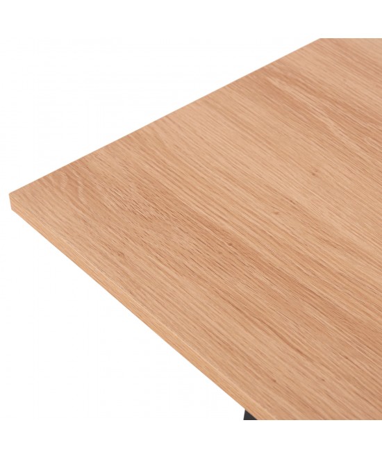 ΓΡΑΦΕΙΟ REXIN HM18290 ΜΕΛΑΜΙΝΗ ΣΕ SONAMA-ΓΚΡΙ 120x19-59x75-85,5ΥΥεκ.