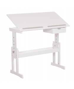 ΓΡΑΦΕΙΟ/ΣΧΕΔΙΑΣΤΗΡΙΟ ASCENT HM18289 MDF ΣΕ ΛΕΥΚΟ 109x55x87,5Υεκ