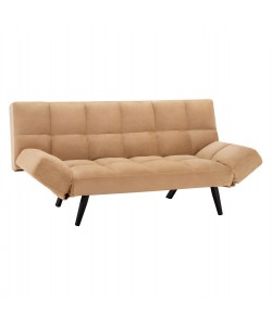 ΚΑΝΑΠΕΣ ΚΡΕΒΑΤΙ 3ΘΕΣΙΟΣ ΑΠΟ ΒΕΛΟΥΔΟ ΜΠΕΖ HM3167.07 182Χ80Χ88Υ εκ.