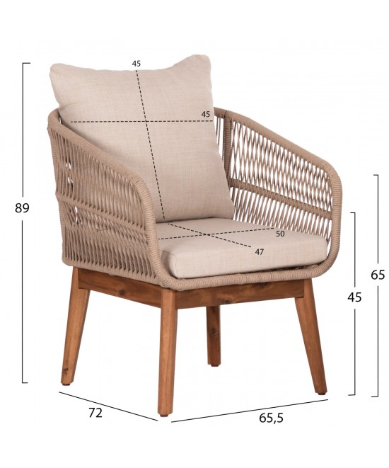 ΣΕΤ ΕΞΩΤΕΡΙΚΟΥ ΧΩΡΟΥ 3ΤΜΧ RUTH HM6229 ΞΥΛΟ ΑΚΑΚΙΑΣ--ΣΧΟΙΝΙ-ΜΕΤΑΛΛΟ-ΜΑΞΙΛΑΡΙΑ ΜΠΕΖ