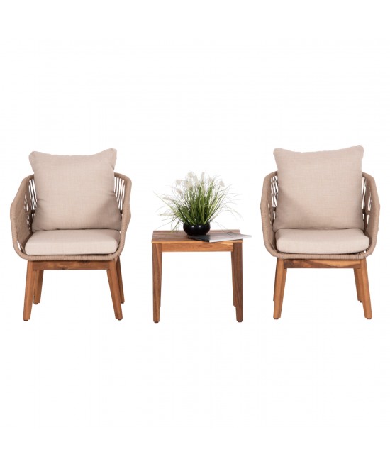 ΣΕΤ ΕΞΩΤΕΡΙΚΟΥ ΧΩΡΟΥ 3ΤΜΧ RUTH HM6229 ΞΥΛΟ ΑΚΑΚΙΑΣ--ΣΧΟΙΝΙ-ΜΕΤΑΛΛΟ-ΜΑΞΙΛΑΡΙΑ ΜΠΕΖ