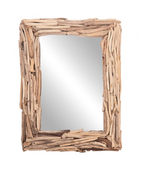 ΚΑΘΡΕΠΤΗΣ ΤΟΙΧΟΥ TWIGS HM4440 DRIFTWOOD ΣΕ ΦΥΣΙΚΟ ΧΡΩΜΑ 62x10x82Υεκ.