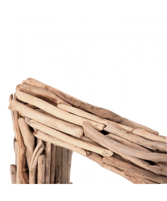 ΚΑΘΡΕΠΤΗΣ ΤΟΙΧΟΥ TWIGS HM4440 DRIFTWOOD ΣΕ ΦΥΣΙΚΟ ΧΡΩΜΑ 62x10x82Υεκ.