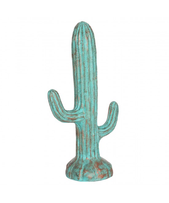 ΔΙΑΚΟΣΜΗΤΙΚΟΣ ΚΑΚΤΟΣ ΔΑΠΕΔΟΥ CACTUS HM4386.03M ΓΥΨΟΣ ΣΕ ΤΙΡΚΟΥΑΖ 54x34x103Υεκ.