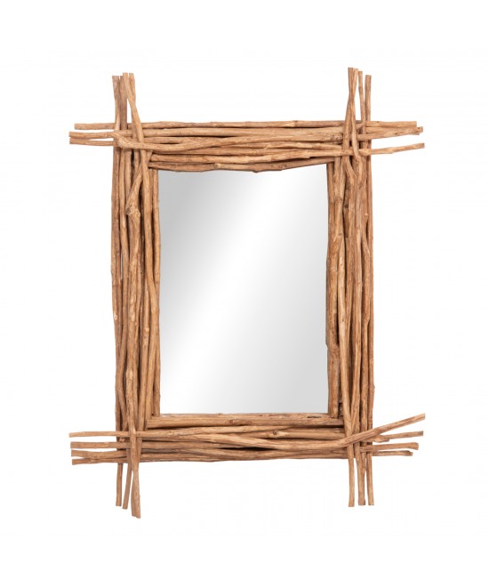 ΚΑΘΡΕΠΤΗΣ ΤΟΙΧΟΥ TWIGGER HM4442 DRIFTWOOD ΣΕ ΦΥΣΙΚΟ ΧΡΩΜΑ 80x15x100Υεκ