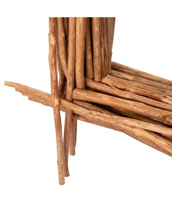 ΚΑΘΡΕΠΤΗΣ ΤΟΙΧΟΥ TWIGGER HM4442 DRIFTWOOD ΣΕ ΦΥΣΙΚΟ ΧΡΩΜΑ 80x15x100Υεκ