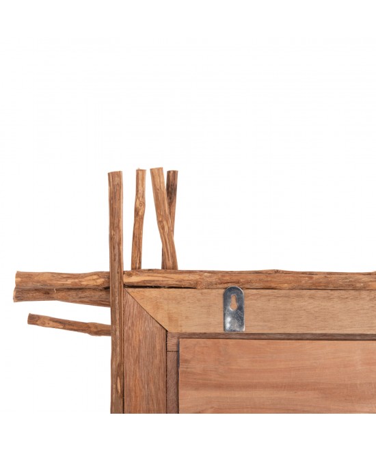 ΚΑΘΡΕΠΤΗΣ ΤΟΙΧΟΥ TWIGGER HM4442 DRIFTWOOD ΣΕ ΦΥΣΙΚΟ ΧΡΩΜΑ 80x15x100Υεκ