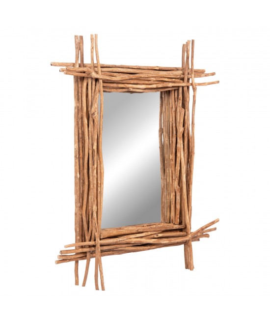 ΚΑΘΡΕΠΤΗΣ ΤΟΙΧΟΥ TWIGGER HM4442 DRIFTWOOD ΣΕ ΦΥΣΙΚΟ ΧΡΩΜΑ 80x15x100Υεκ