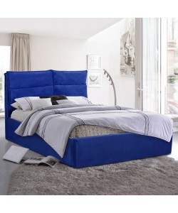 ΚΡΕΒΑΤΙ ROYALTY ΑΠΟ ΒΕΛΟΥΔΟ ΜΠΛΕ ΥΠΕΡΔΙΠΛΟ 160x200 εκ. HM563.08 ΚΡΕΒΑΤΙ ROYALTY ΑΠΟ ΒΕΛΟΥΔΟ ΜΠΛΕ ΥΠΕΡΔΙΠΛΟ 160x200 εκ. HM563.08